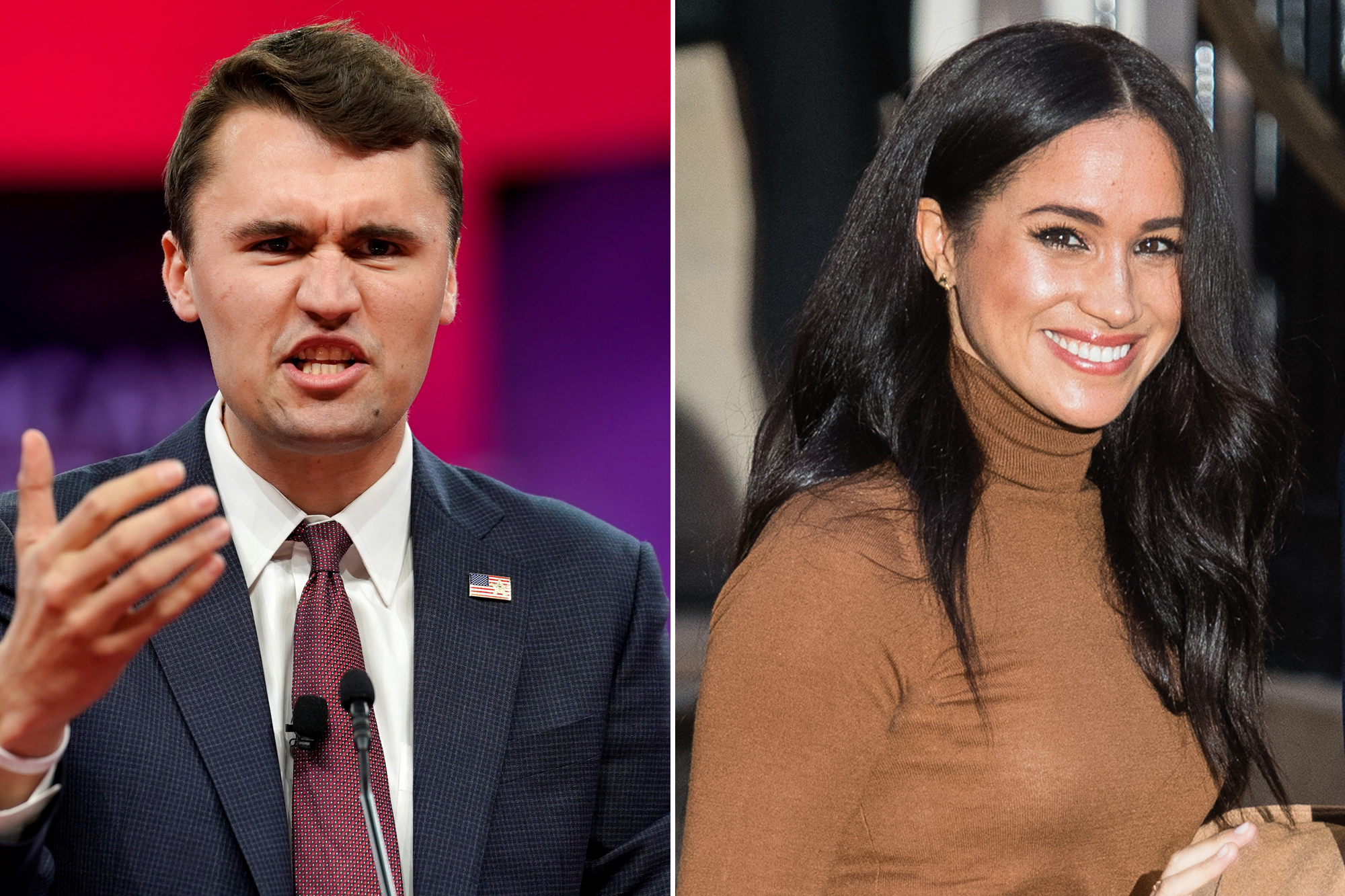 Charlie Kirk compares Meghan Markle sitdown to Jussie Smollett case