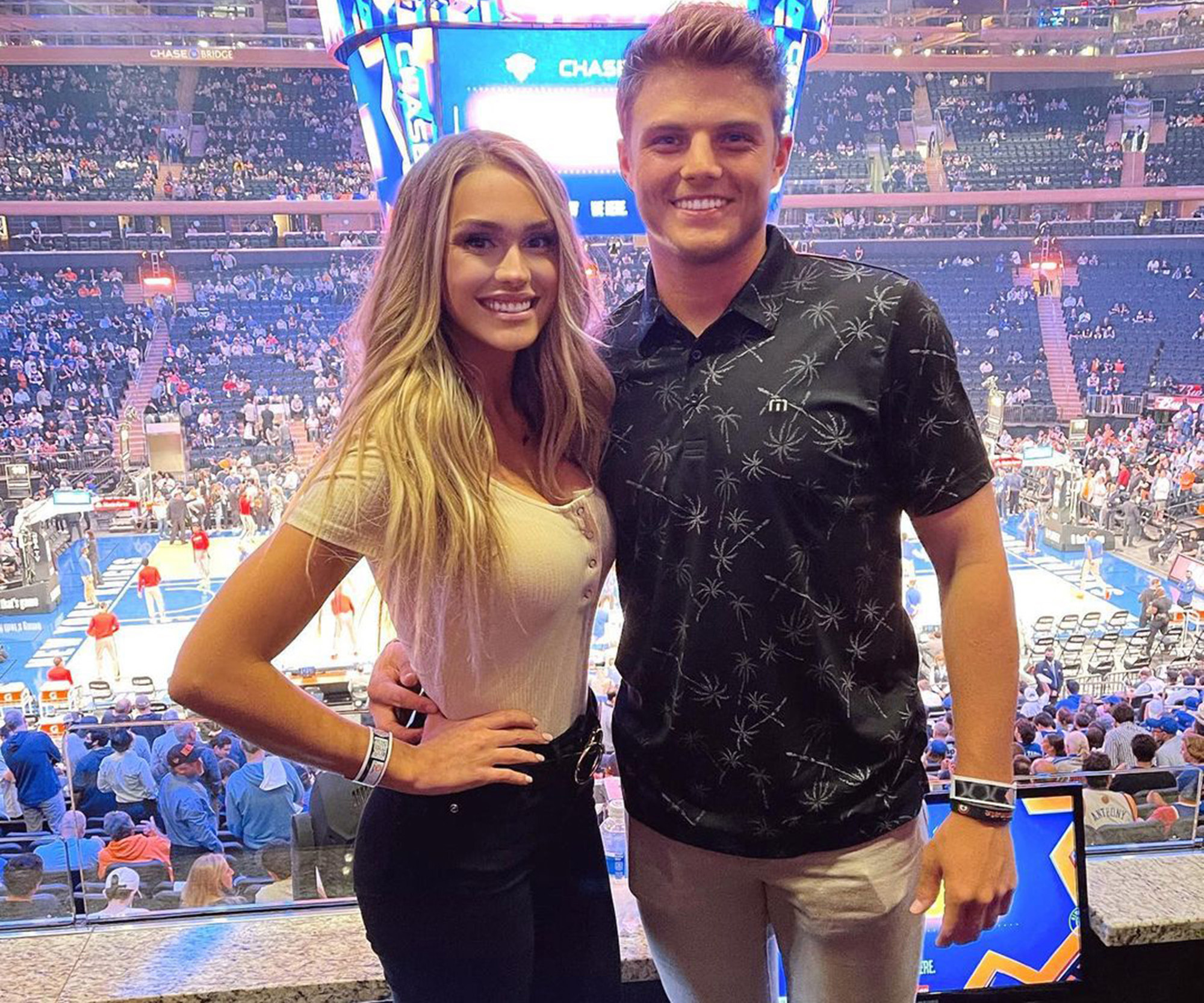 Jets QB Zach Wilson and girlfriend Abbey have NYC date night