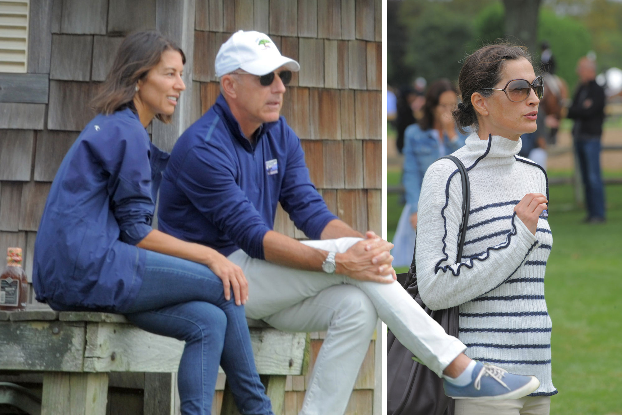 Exclusive Matt Lauer, girlfriend attend same event as exwife Roque