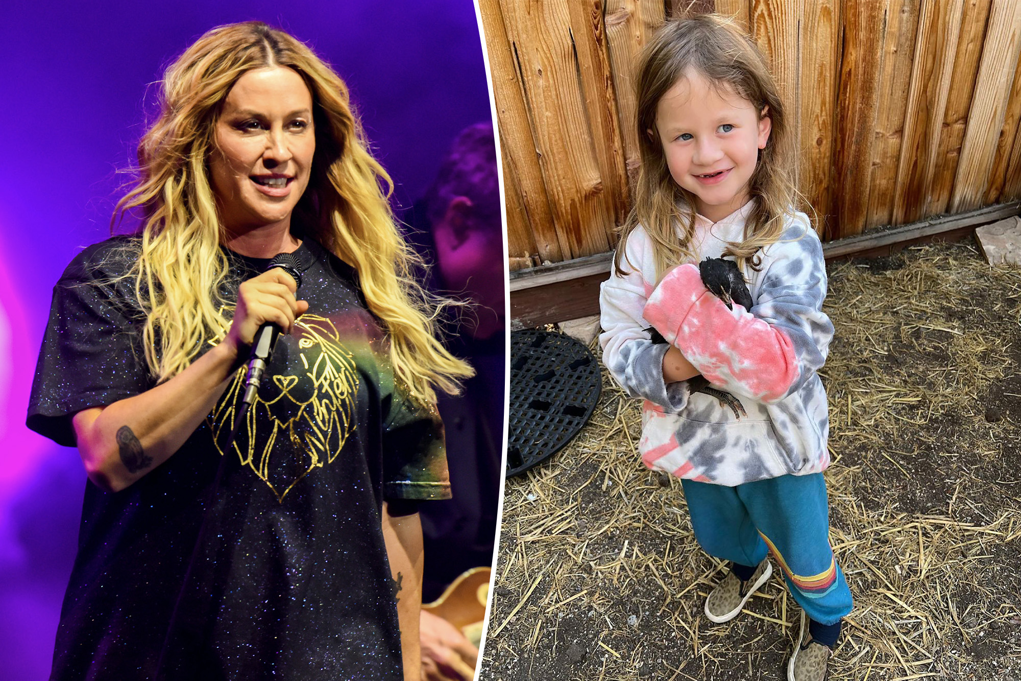 Por qué la hija de 6 años de Alanis Morissette la llama por su nombre