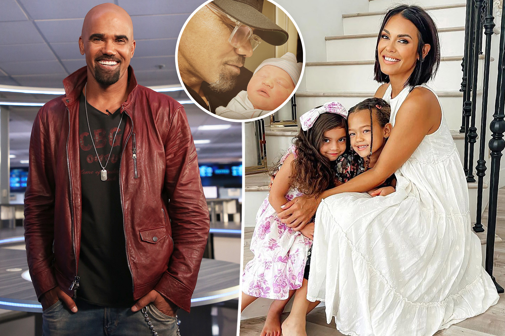 Shemar Moore first baby with girlfriend Jesiree, her third