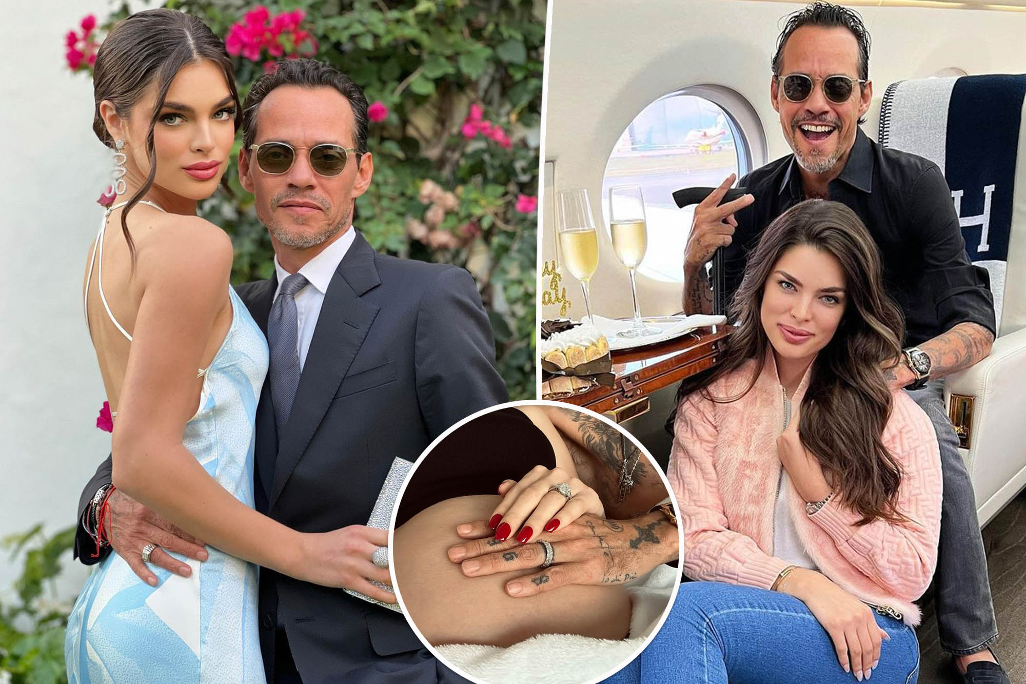 Marc Anthony, Nadia Ferreira Expecting First Child Just Weeks After