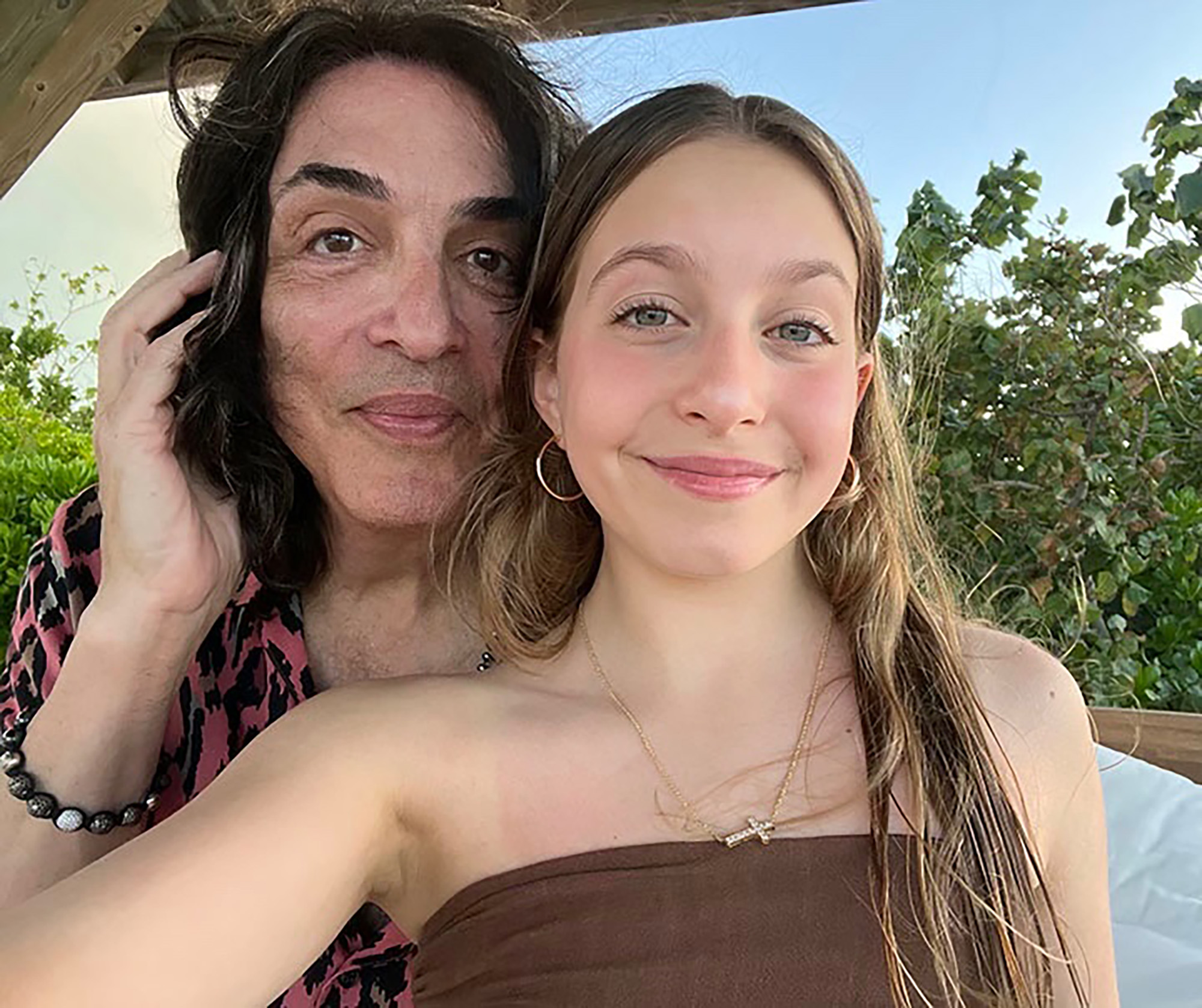 KISS frontman Paul Stanley posts rare selfie with daughter