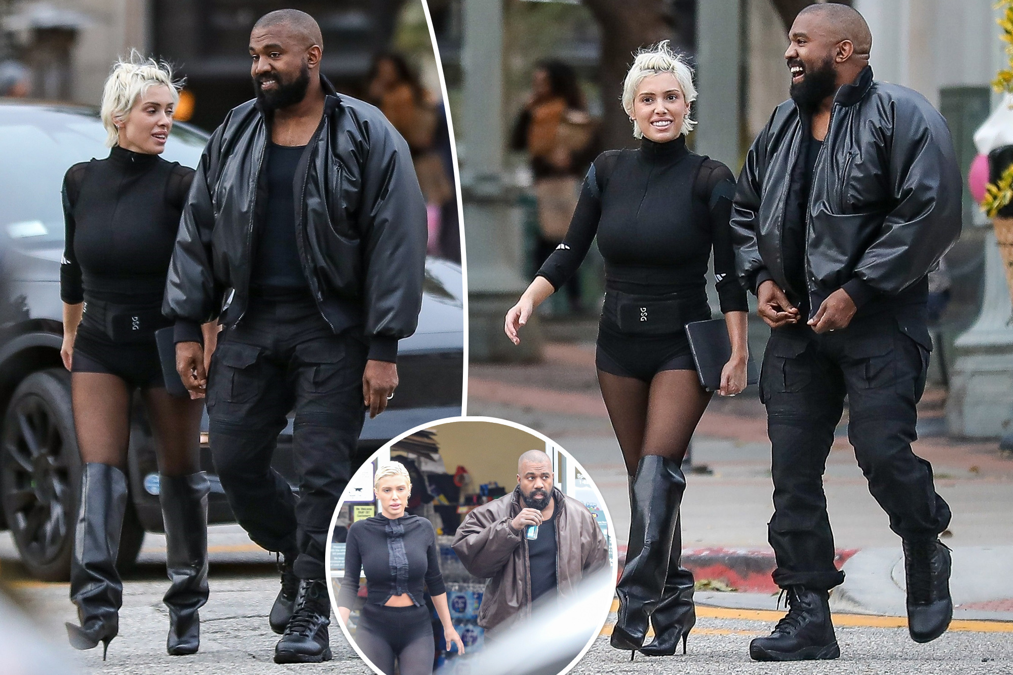 Kanye West and 'wife' Bianca Censori look surprisingly happy on dinner date