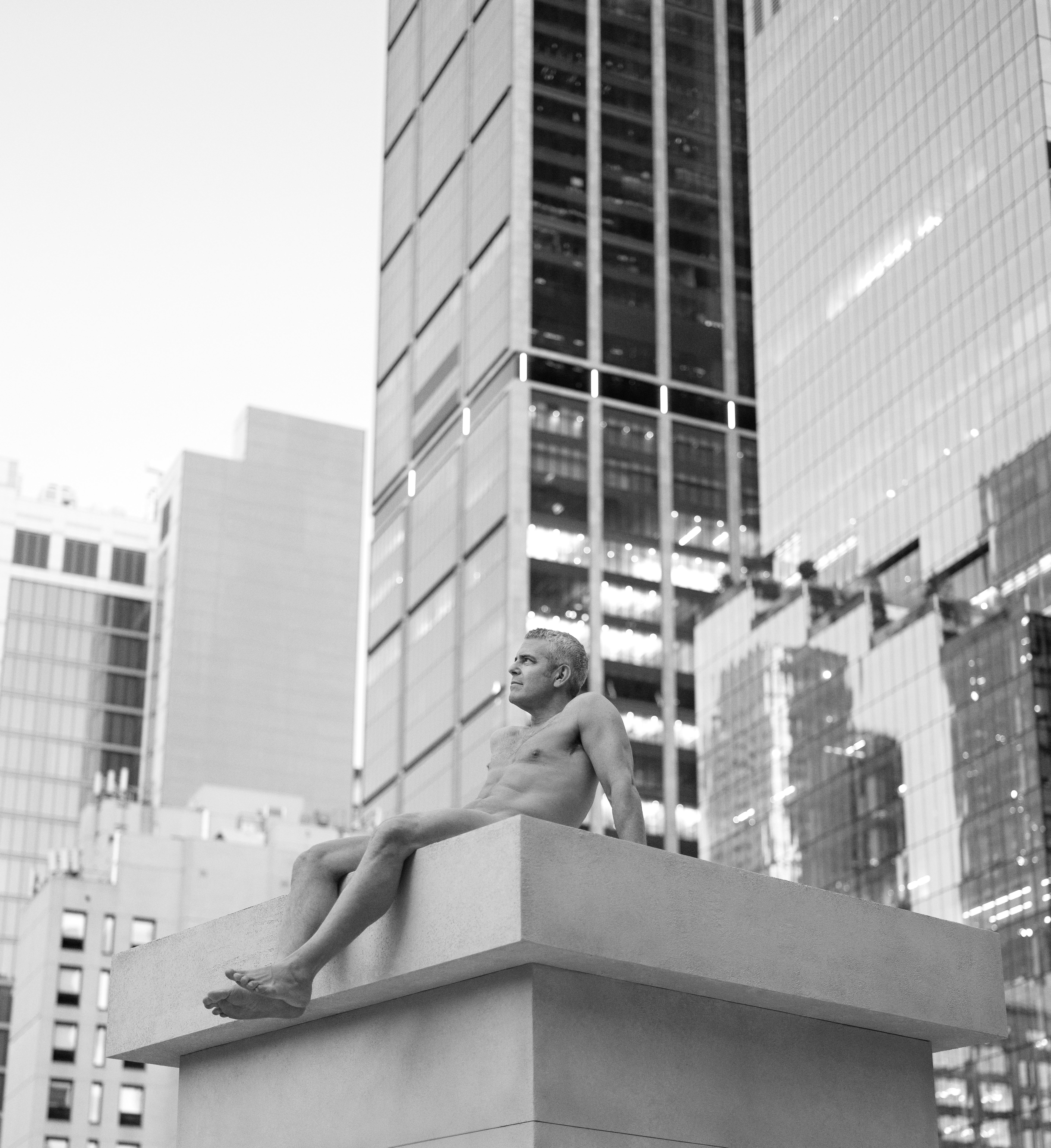 Andy Cohen, 54, recreates nude photoshoot from 30 years ago