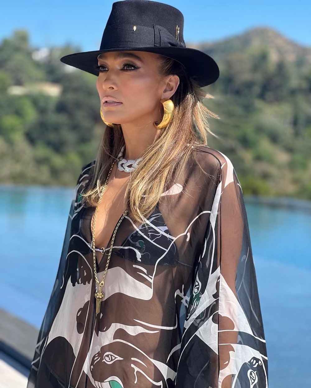 Jennifer Lopez shows off killer curves in bikini while celebrating 54th birthday