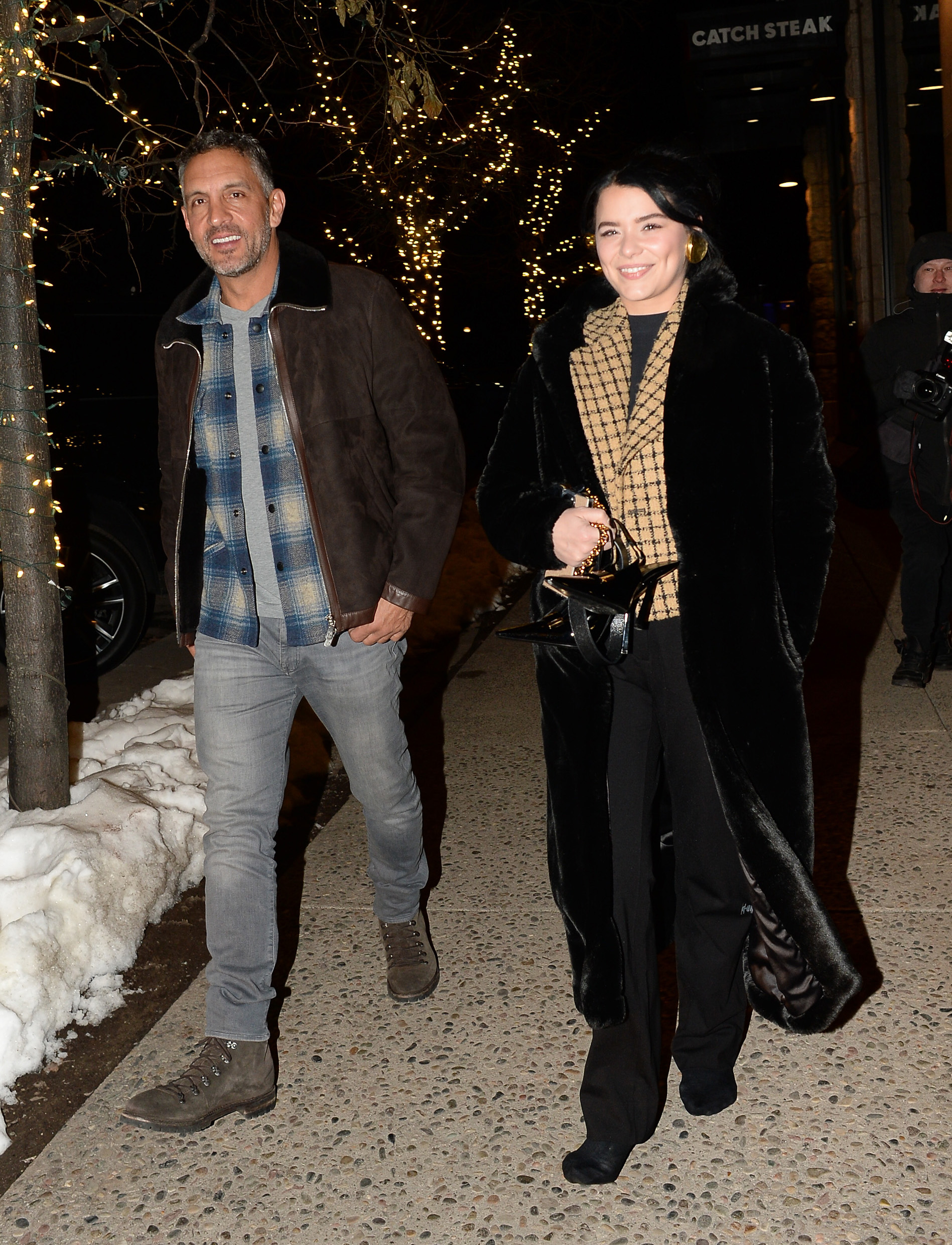Mauricio Umansky steps out with influencer Alexandria Wolfe, 31, in Aspen