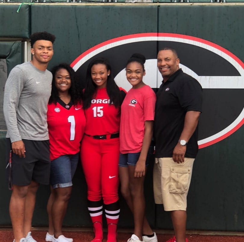 Justin Fields Parents Gina Tobey and Ivant Fields. Siblings