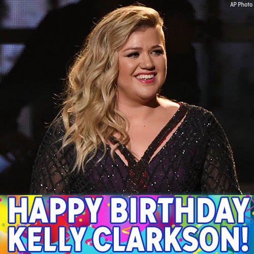 Kelly Clarkson's Birthday Celebration HappyBday.to