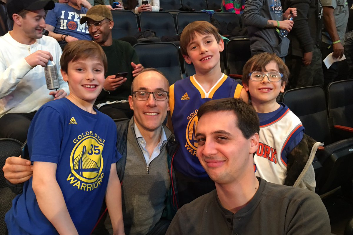 John Heilemann on Twitter "Little bit of a WADR reunion at TheGarden for nyknicks v