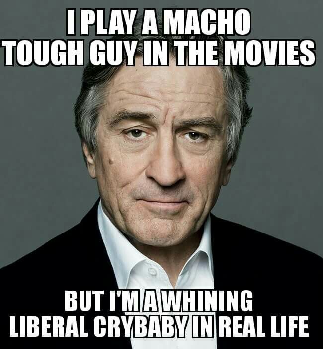 Robert DeNiro wasn't really the tough guy he pretended to be all these years CreateDebate