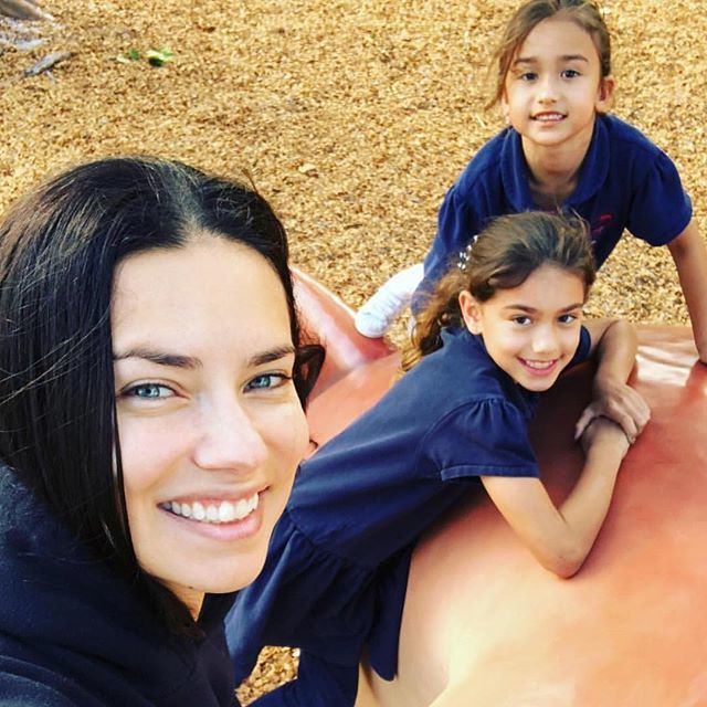 Do Adriana Lima's daughters look full "white"?