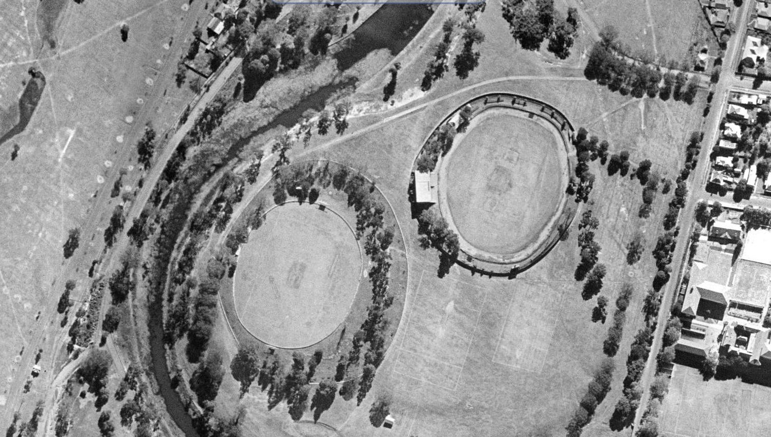 Curtis Woodward on Twitter "Cumberland Oval 1943. Four years before