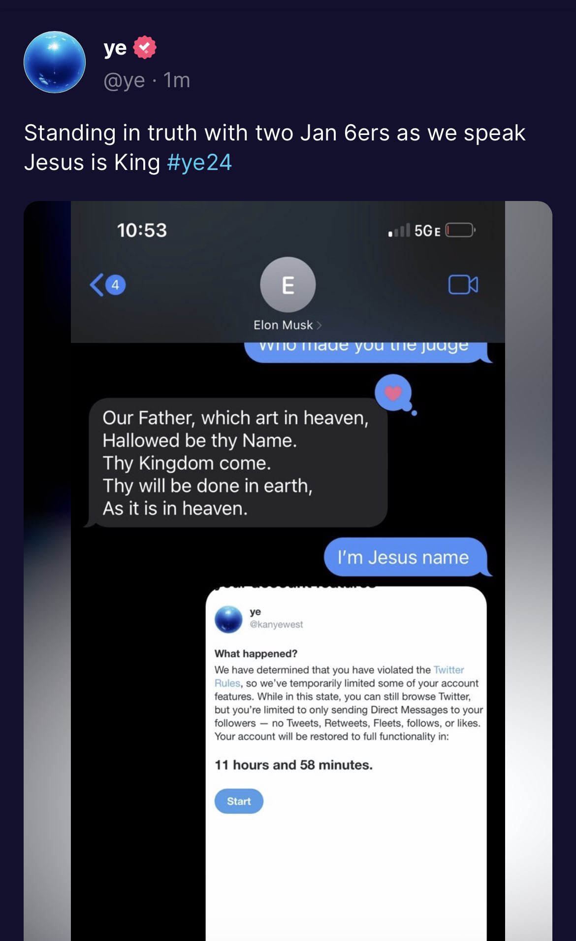 Best of Dying Twiter on Twitter "Kanye just posted MOREq screenshots of his text convo with