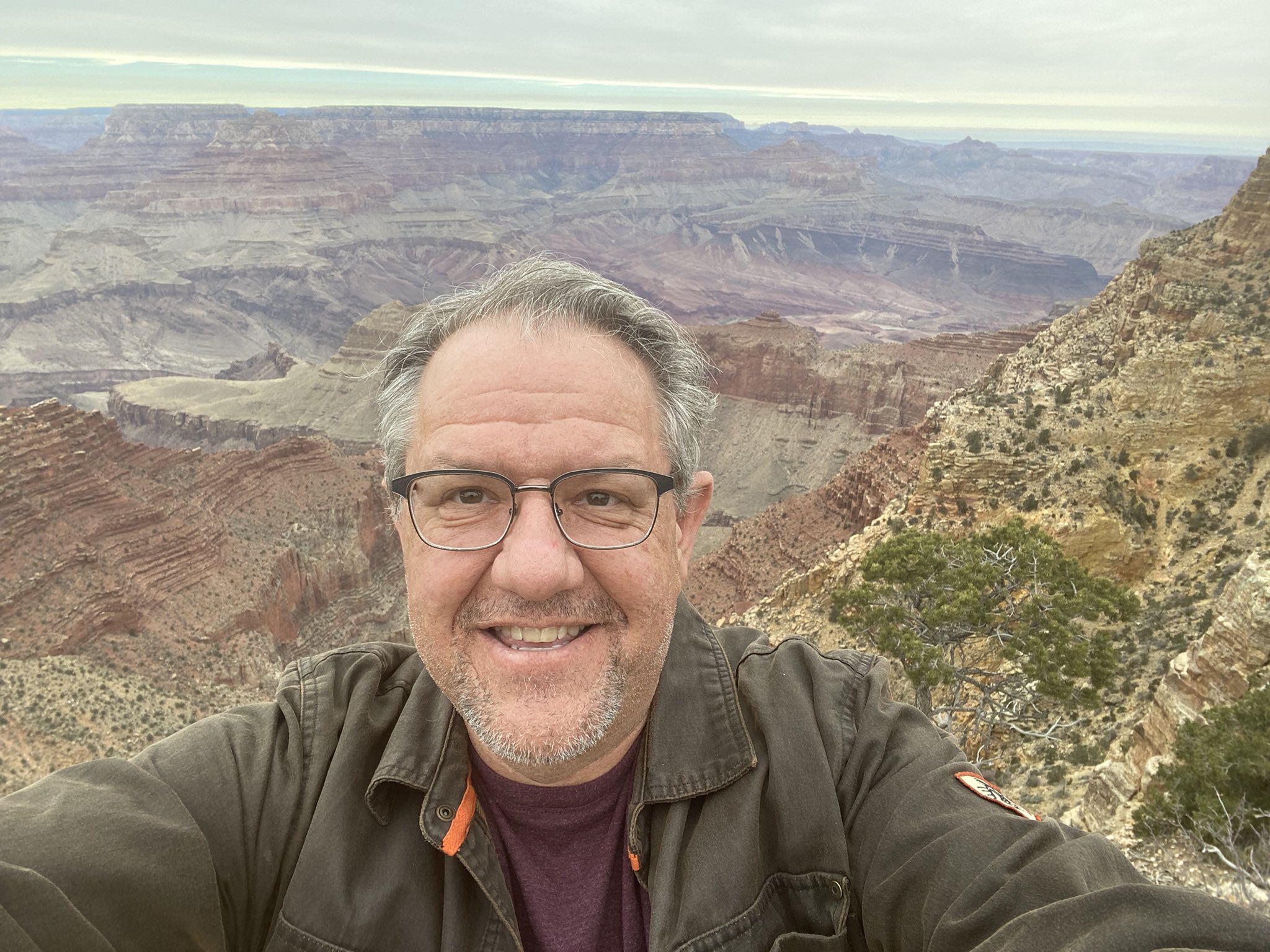 Jeff Timmer on Twitter "Grand Canyon today along the South Rim and