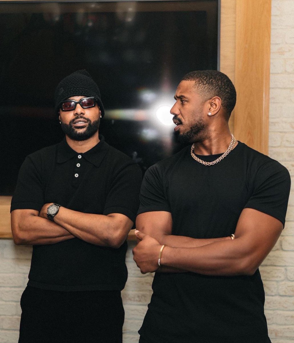 2Cool2Blog on Twitter "Steelo Brim celebrating his birthday with Michael B Jordan"