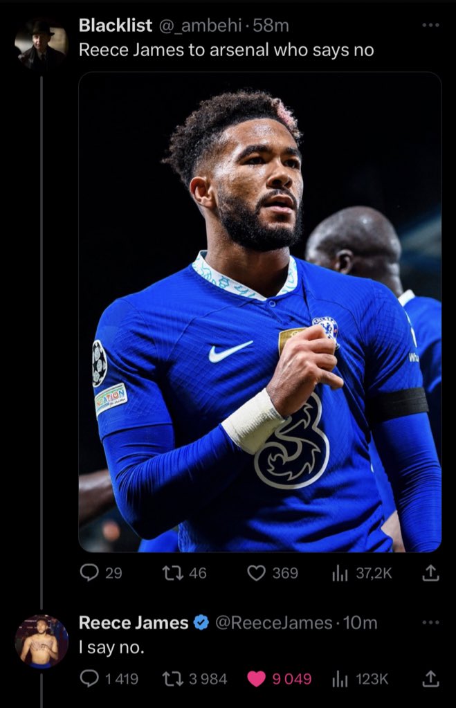 AGABA 🤟🏿🌚 on Twitter "RT CFC_Janty Reece James just showed Mason