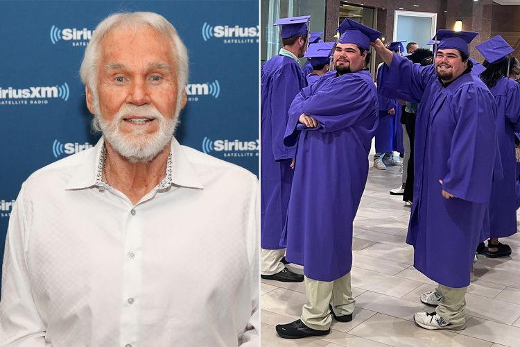 Kenny Rogers' Twin Sons Resemble Late Singer as They Graduate High School