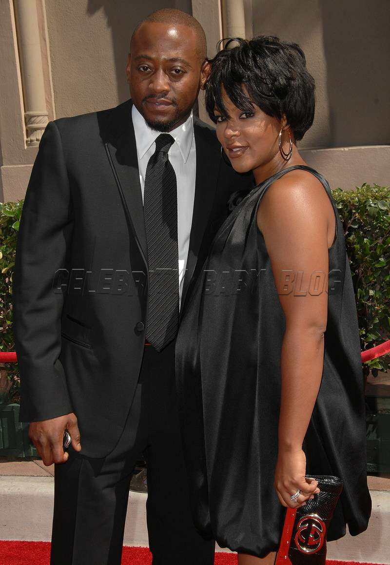 Omar Epps and wife Keisha at Emmy Creative Arts awards ceremony