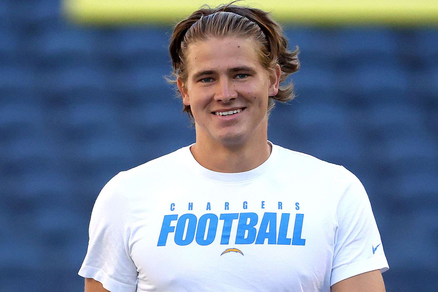 Justin Herbert Says Strength Coach Was Behind Viral Haircut