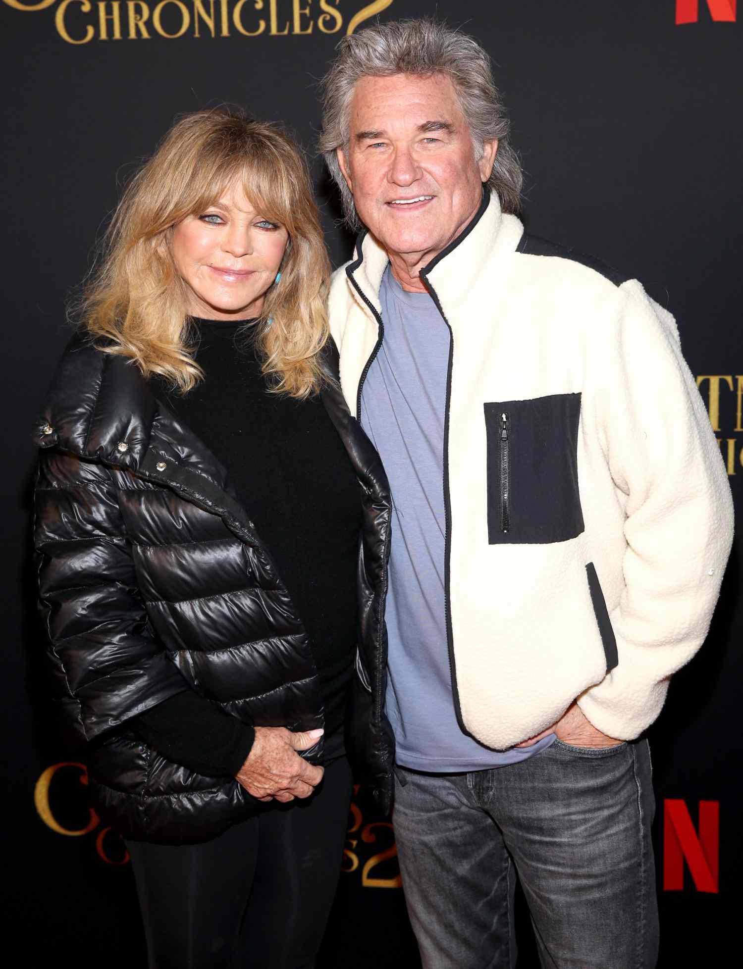 Goldie Hawn and Kurt Russell Go Holiday Shopping in Aspen