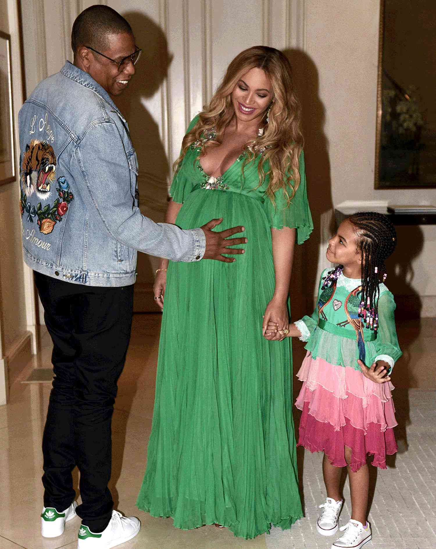Beyonce and Jay Z Twins