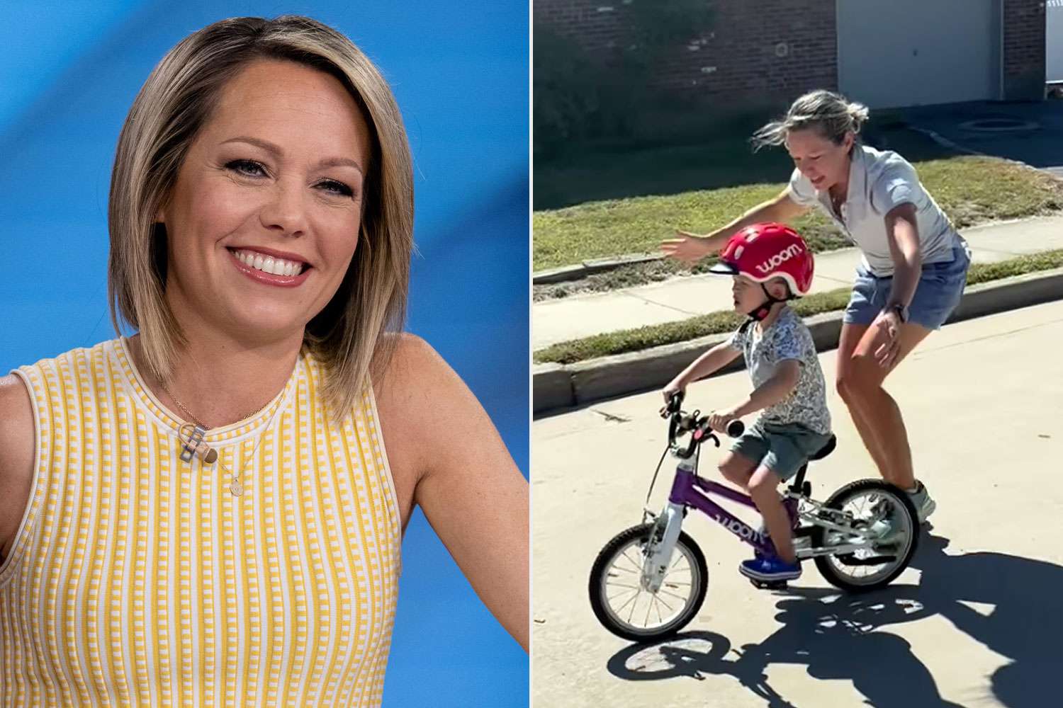 Dylan Dreyer Shouts Out Hoda Kotb for Capturing Son's First Time Riding Bike