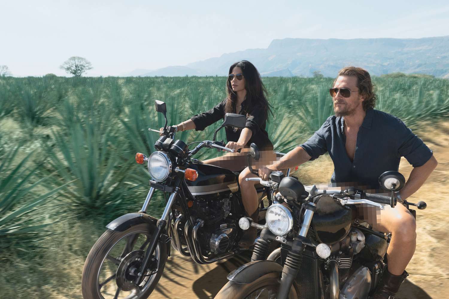Camila and Matthew McConaughey Go Pantless for New Pantalones Tequila