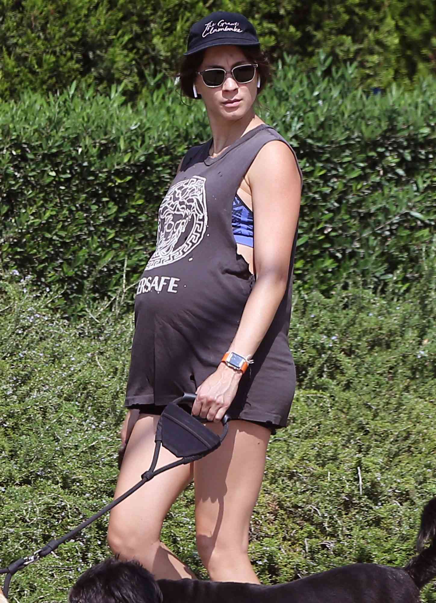 Pregnant Troian Bellisario Debuts Baby Bump for the First Time