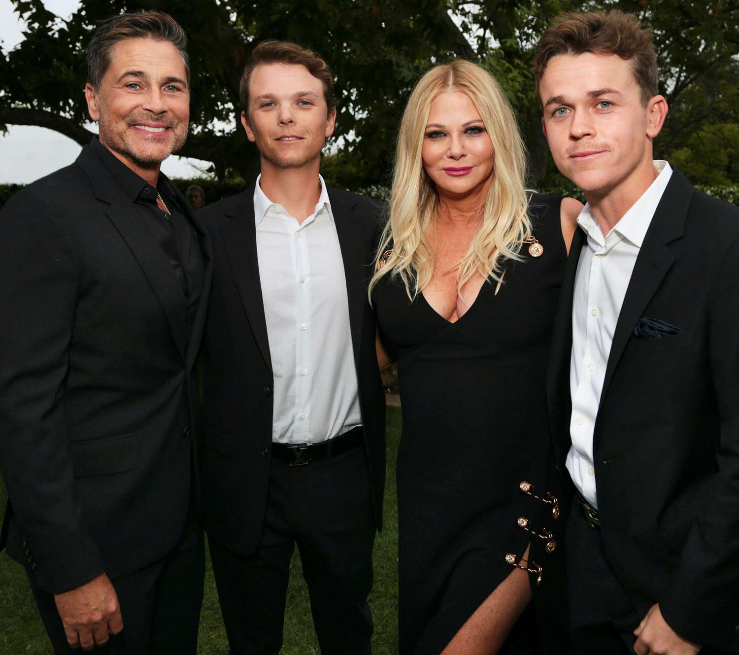 Rob Lowe and Sons Pose Together in Shirtless Boat Photo