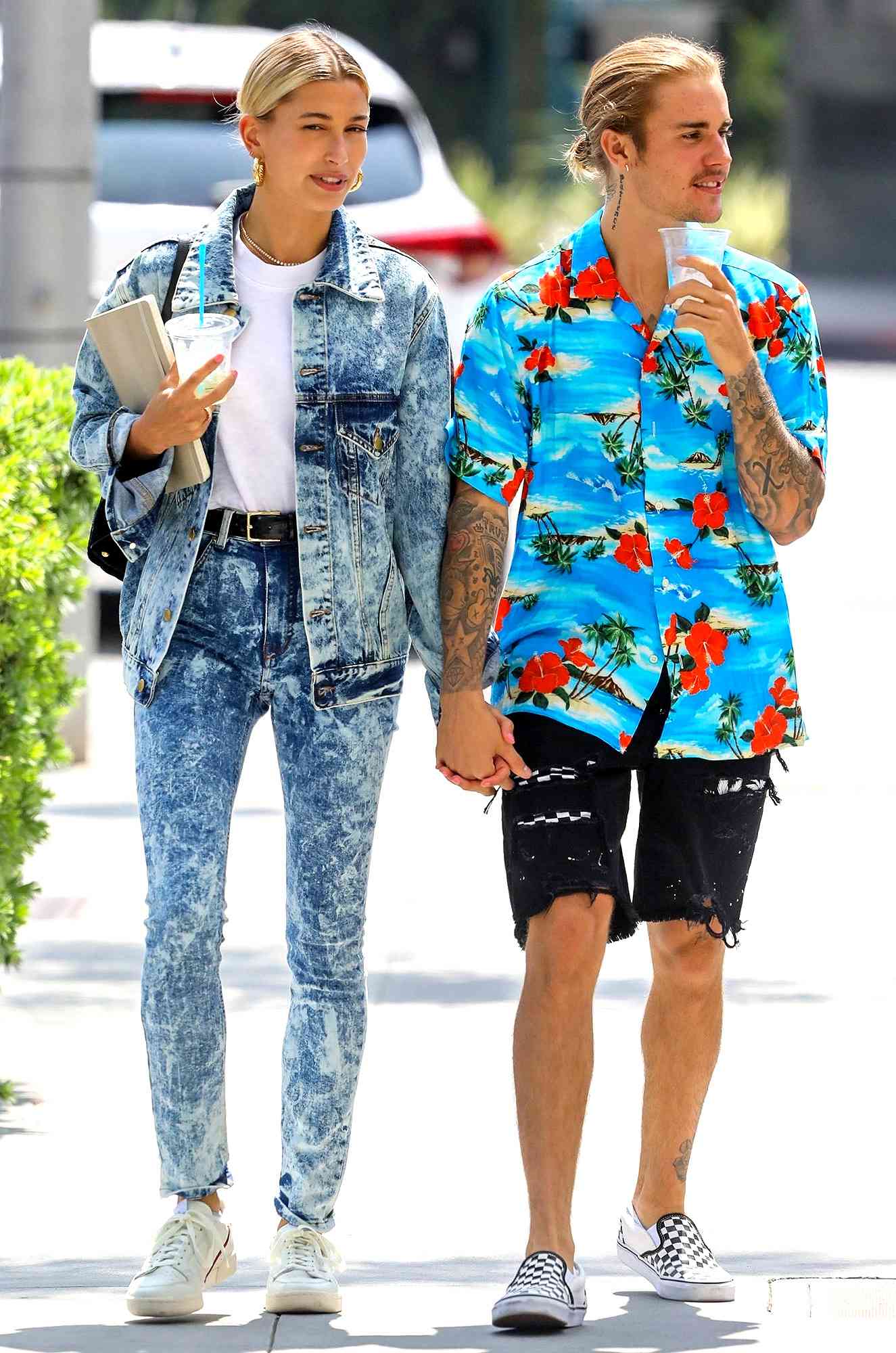 Justin Bieber and Hailey Baldwin Hold Hands in LA
