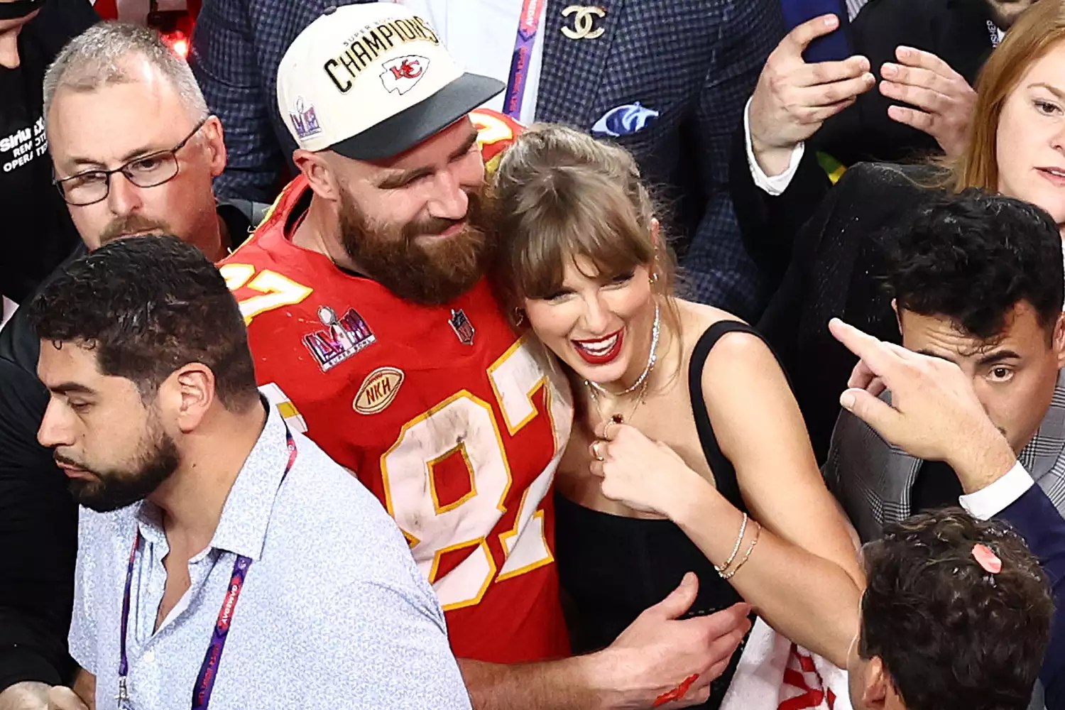 Travis Kelce Steps Out in Kansas City as Taylor Swift Performs Eras