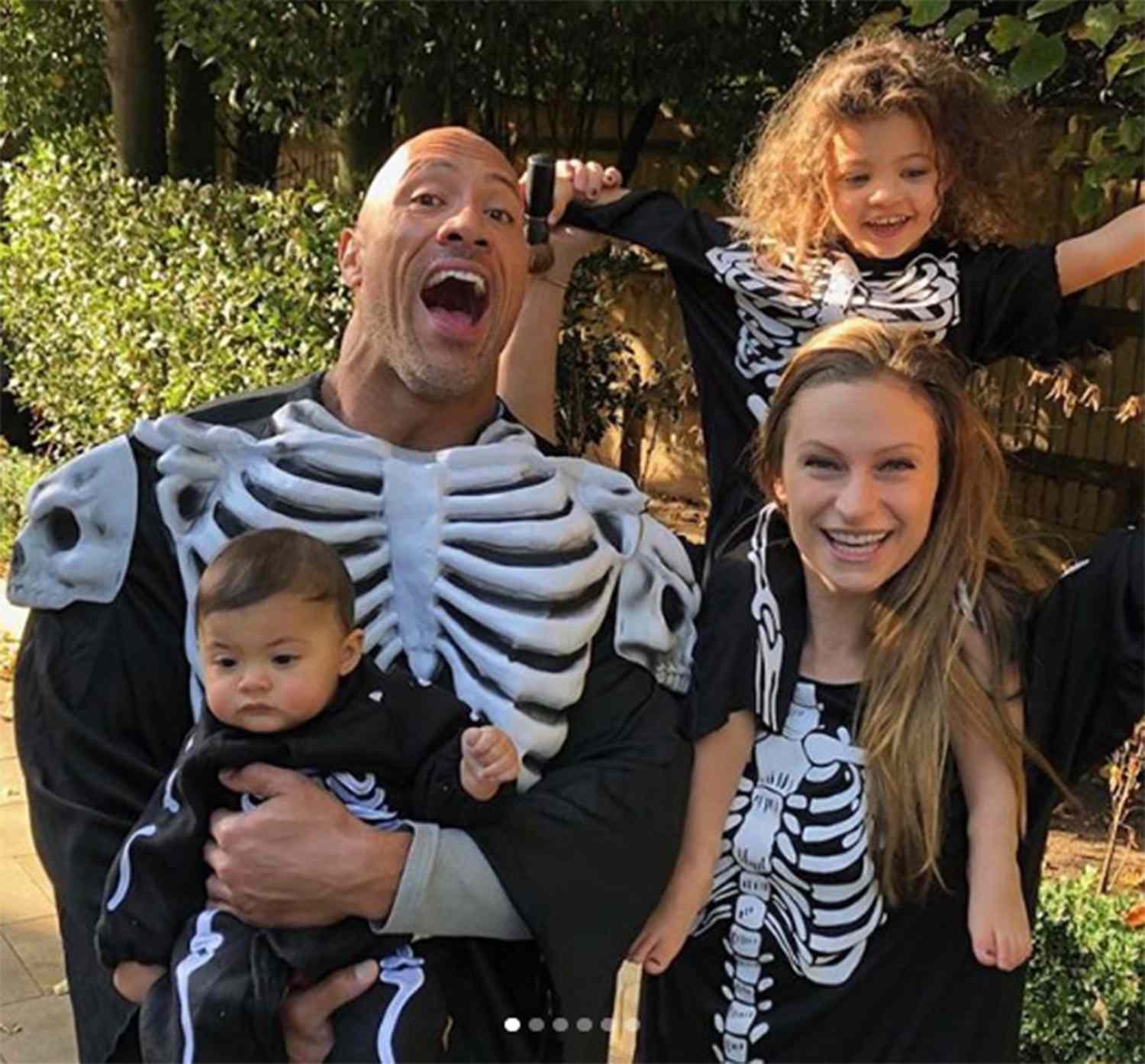 Dwayne Johnson on Being in a House Full of 'Strong, Badass Women'