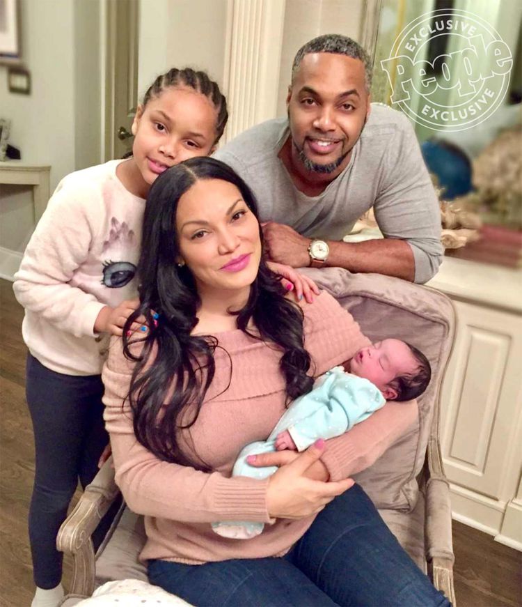 Egypt Sherrod and Husband Mike Daughter Harper Skye