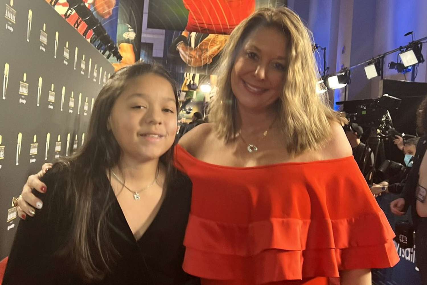 Patrick Mahomes' Mom Randi and Sister Mia Support Him at NFL Honors