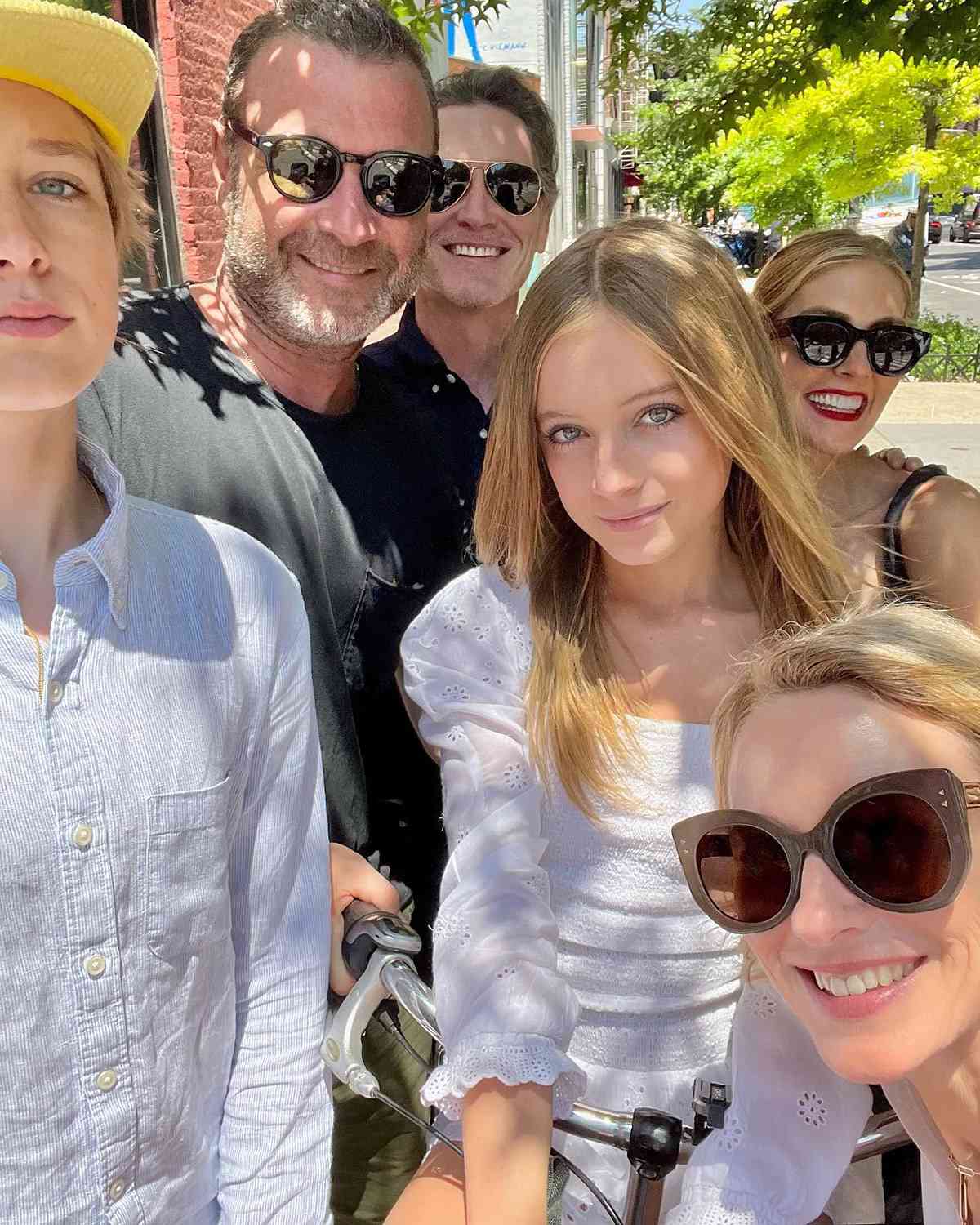Naomi Watts, Liev Schreiber Pose with Partners for Kai's Graduation