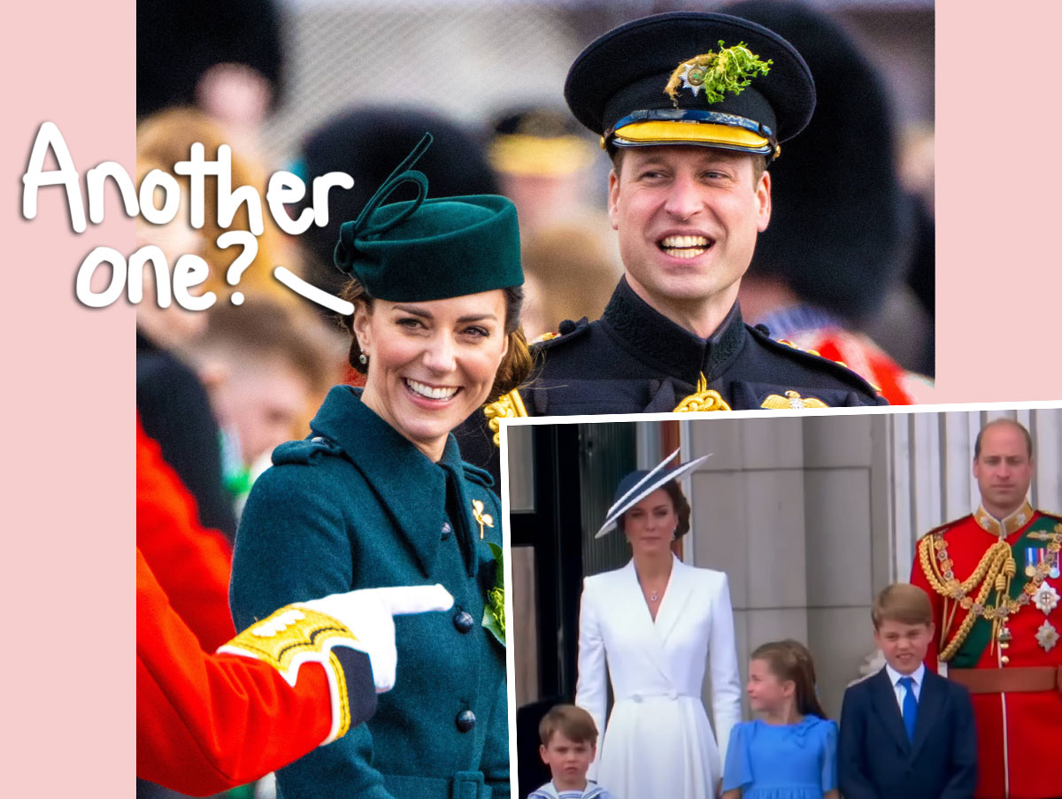 Prince William & Princess Catherine Having Baby Number Four?! Perez Hilton