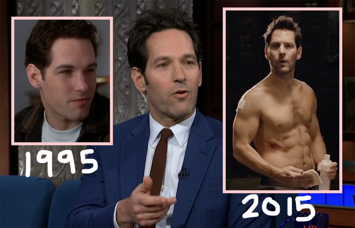 Paul Rudd Reveals His Simple Secret To Never Aging! Perez Hilton