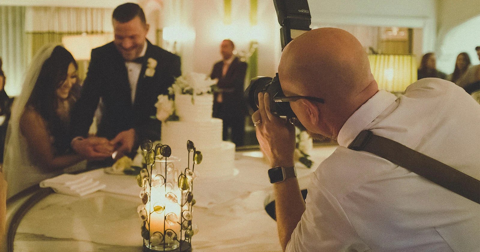 Woman 'Ruins' Bride's Wedding Photos After Dispute with Photographer