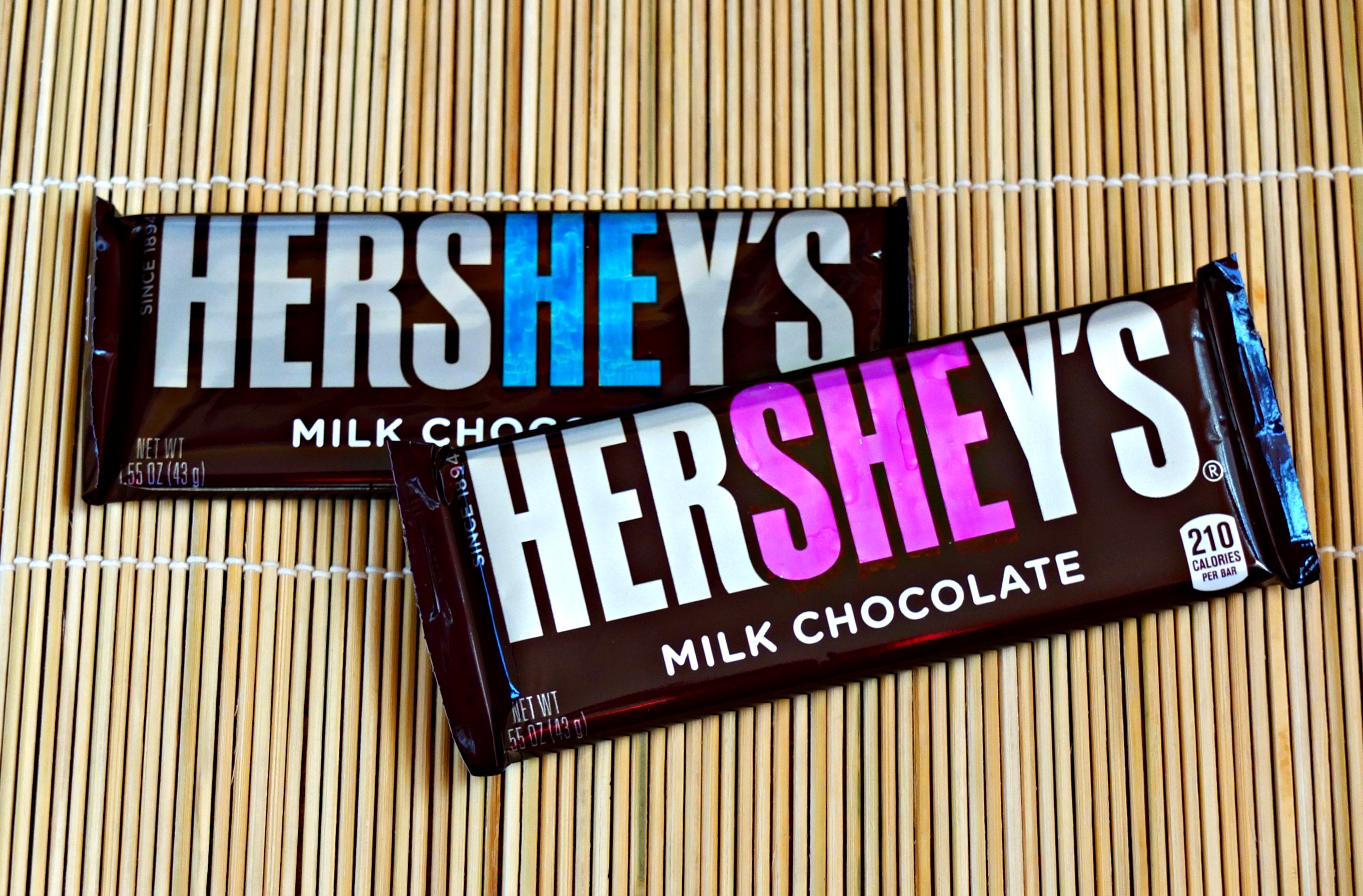 Cheap and Easy Baby Gender Reveal Idea Using Hershey Bars Pick Any Two