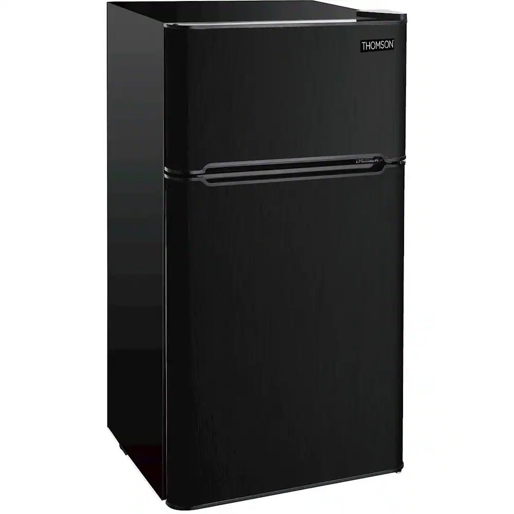 Thomson 4.5 Cu. Ft. Mini Fridge Black stainless steel