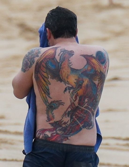 Ben Affleck's Unintentionally Hilarious Back Tattoo Others