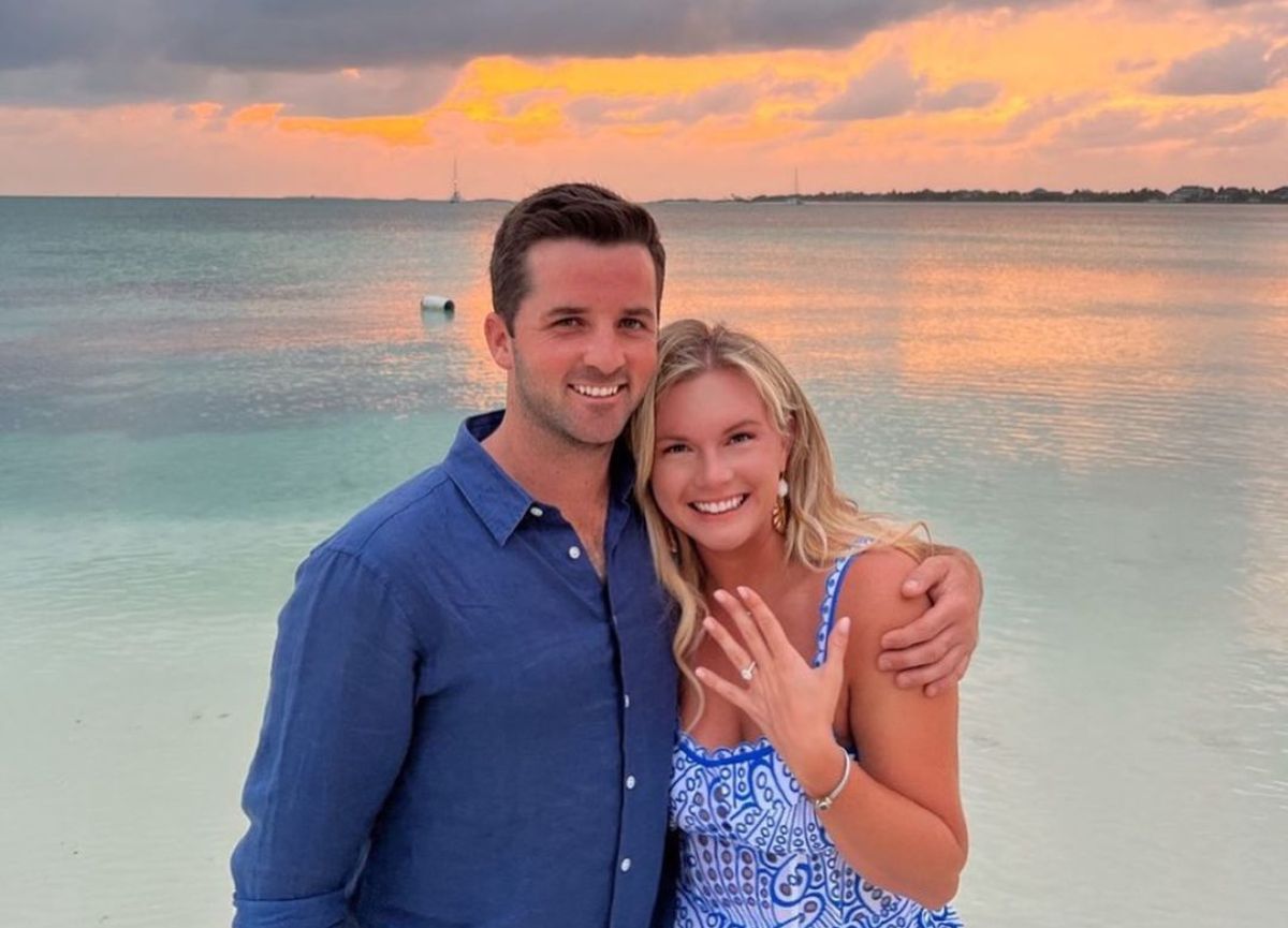 Denny Mccarthy Wife To Be Samantha Marzke Engagement And Beach Proposal