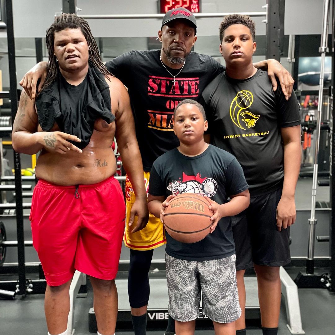 Udonis Haslem Kids Meet Son Kedonis, Josiah And Elijah