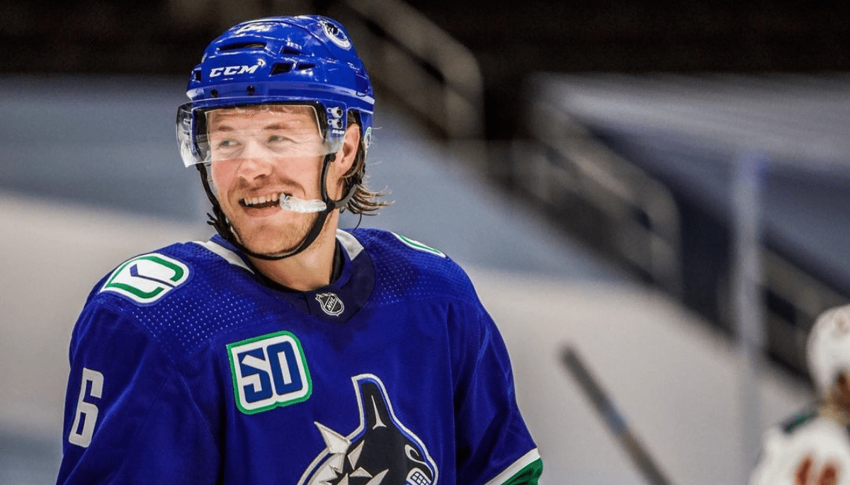 Brock Boeser Girlfriend Bella Dating And Relationship Timeline