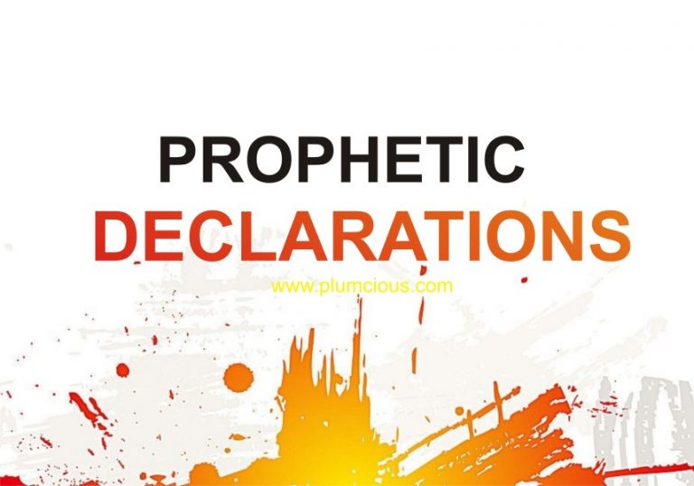 111 Powerful Prophetic Declarations of Victory, Healing, Blessings and