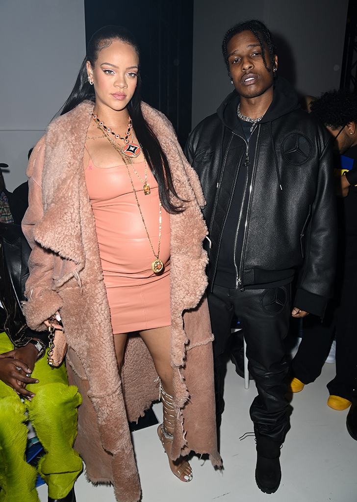 Pregnant Rihanna Wears Lingerie to Paris Fashion Week PureWow