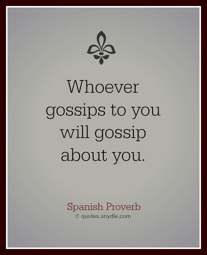 Quotes about Gossip with Images Quotes and Sayings