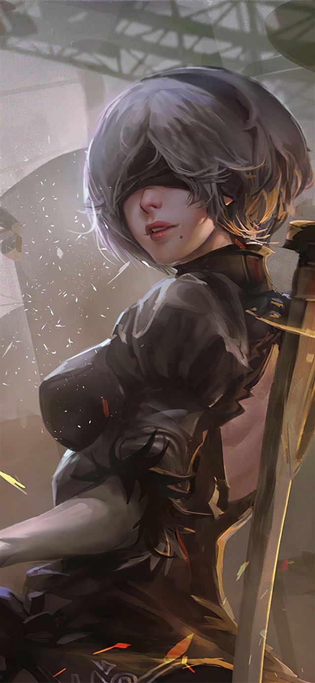 2b nier automata 4k 2020 iPhone X Wallpapers Free Download