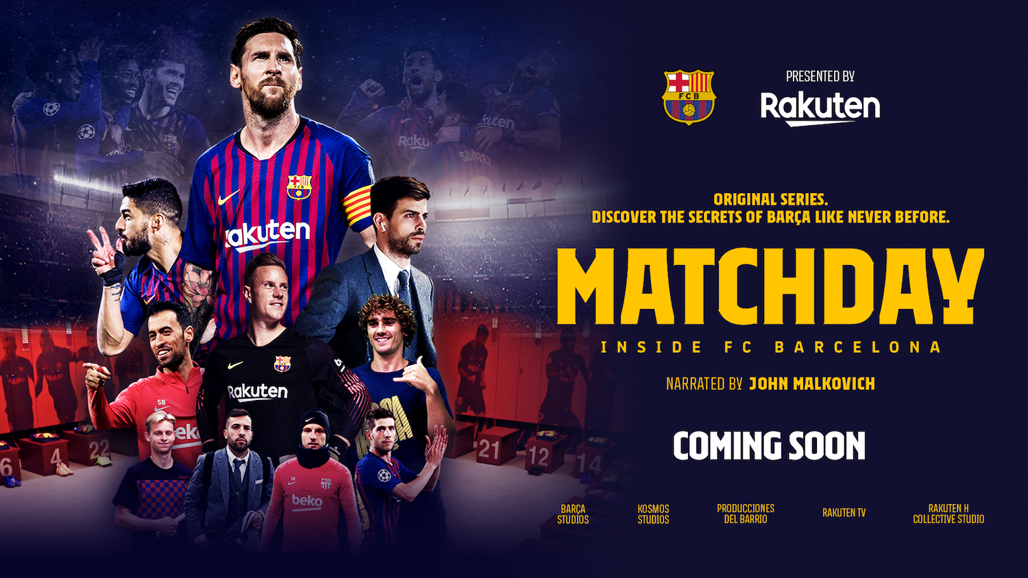 Matchday – Inside FC Barcelona, is a new documentary series that invites fans to take a never-before-seen look at the inner world of FC Barcelona.